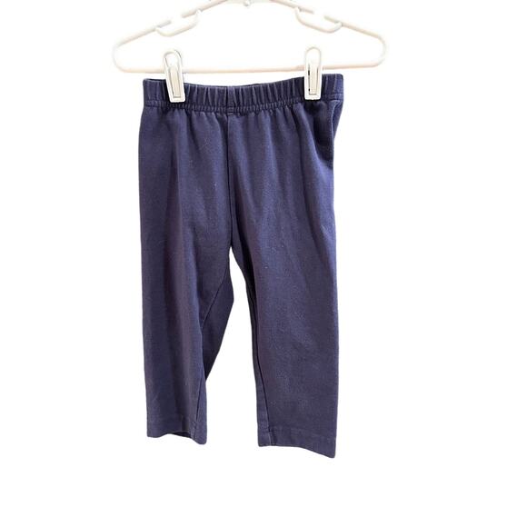 Hanna Andersson Navy Capris Leggings, GUC (WW), Sz 100cm (4) (4B) - Picture 1 of 5